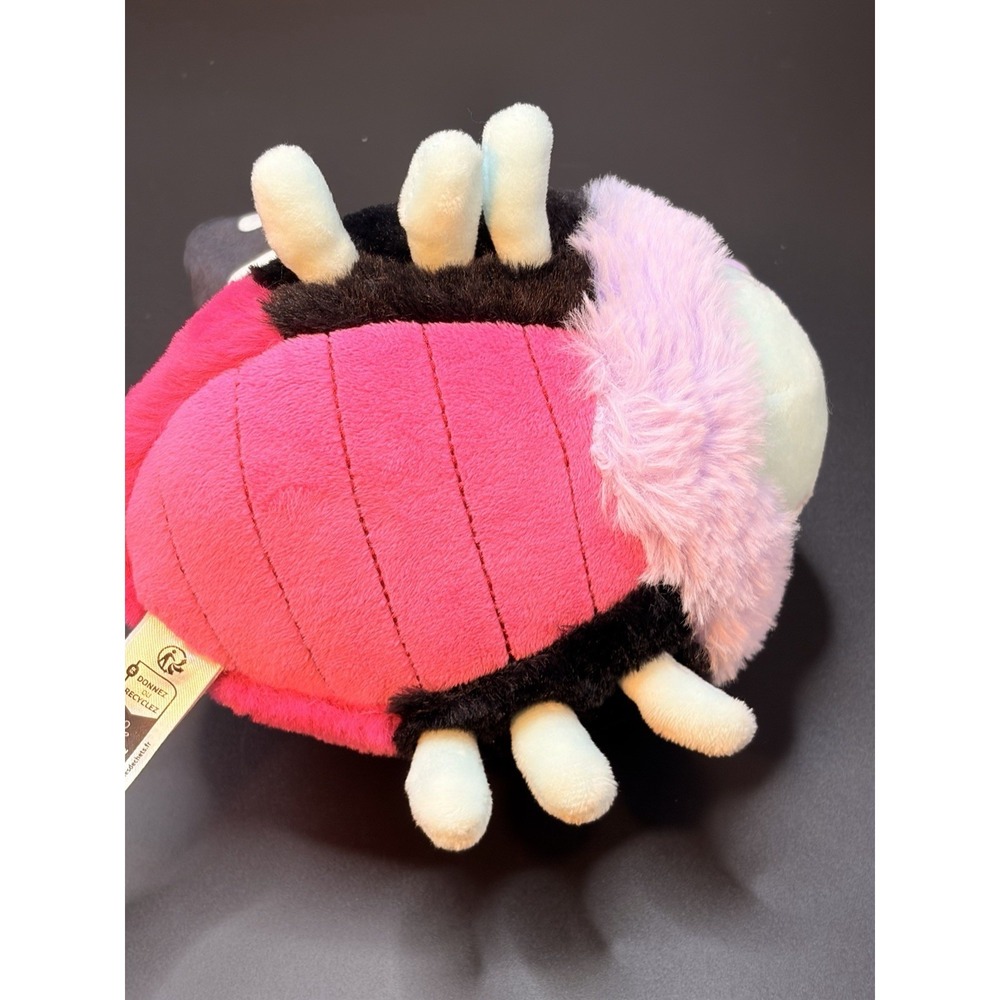 Squishable Poison Hawkmoth Plush Stuffed Animal Purple Insect Butterfly Moth 6" - Picture 10 of 13